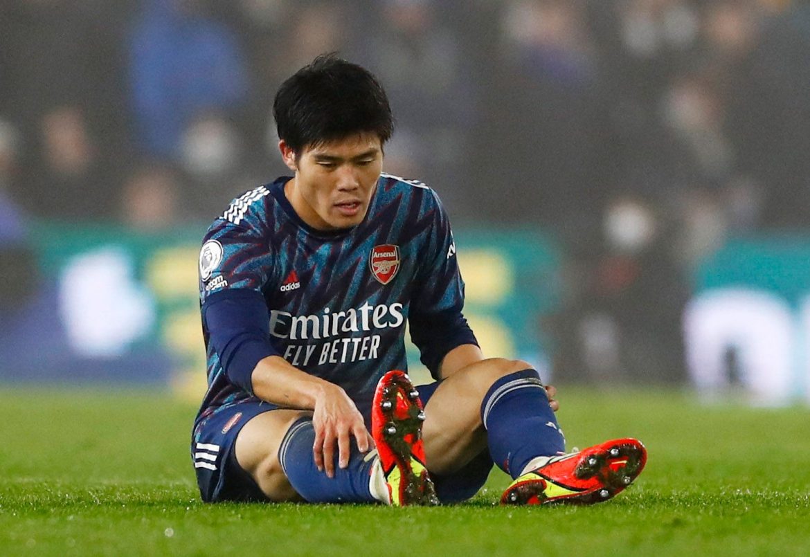 Arsenal suffer injury setback
