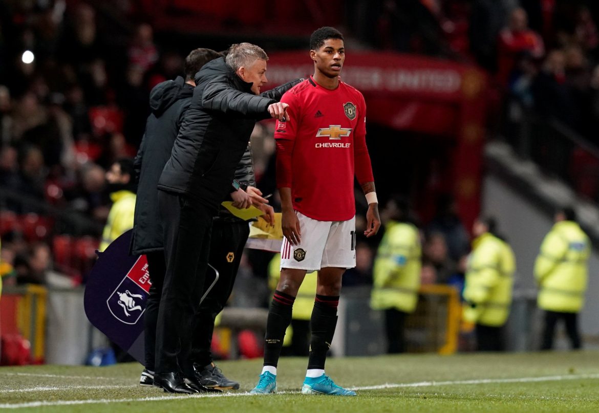 Marcus Rashford posts on Instagram after Man United’s derby win